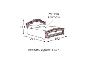 Кровать 2-х спальная 1600*2000 с ортопедом в Александровске - aleksandrovsk.magazin-mebel74.ru | фото