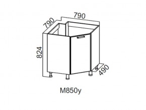 М850у Стол-рабочий 850 (угловой под мойку) в Александровске - aleksandrovsk.magazin-mebel74.ru | фото