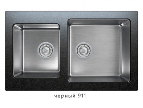 Мойка комбинированная Tolero twist TTS-840 Черный 911 в Александровске - aleksandrovsk.magazin-mebel74.ru | фото