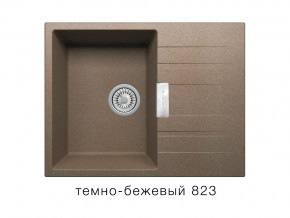 Мойка кварцевая Tolero Loft TL-650 Темно-бежевый 823 в Александровске - aleksandrovsk.magazin-mebel74.ru | фото