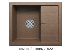 Мойка кварцевая Tolero R-107 Темно-бежевый 823 в Александровске - aleksandrovsk.magazin-mebel74.ru | фото