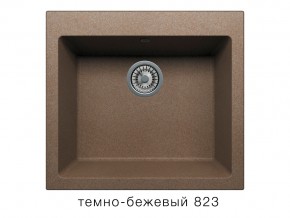 Мойка кварцевая Tolero R-111 Темно-бежевый 823 в Александровске - aleksandrovsk.magazin-mebel74.ru | фото