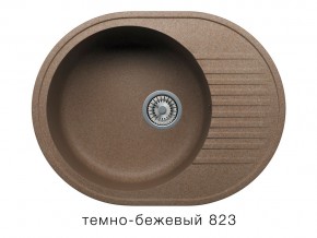 Мойка кварцевая Tolero R-122 Темно-бежевый 823 в Александровске - aleksandrovsk.magazin-mebel74.ru | фото