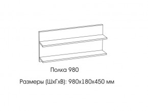 Полка 980 в Александровске - aleksandrovsk.magazin-mebel74.ru | фото